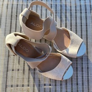 Aldo Espadrille Wedge Sandal